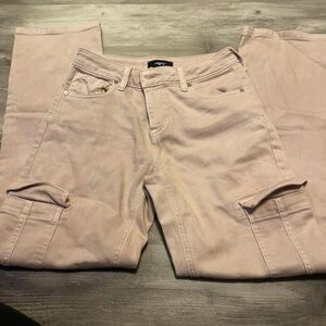 Maurice’s Light Pink/beige Cargo Pants